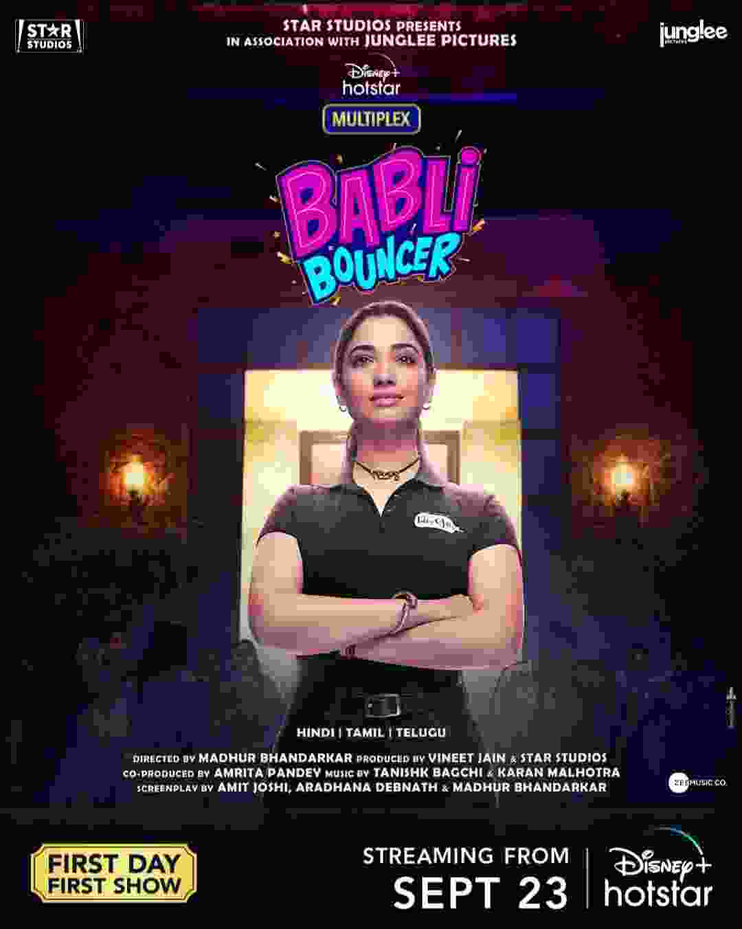 Babli Bouncer (2022) vj emmy Tamannaah Bhatia